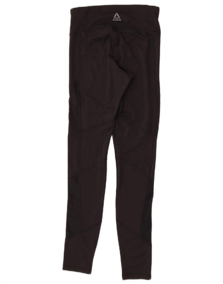 Leggings Reebok Speedwick da donna UK 6 XS poliestere nero