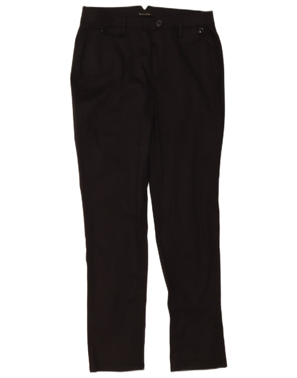 Ženske uske chino hlače Massimo Dutti EU 38 male W28 L29 crne