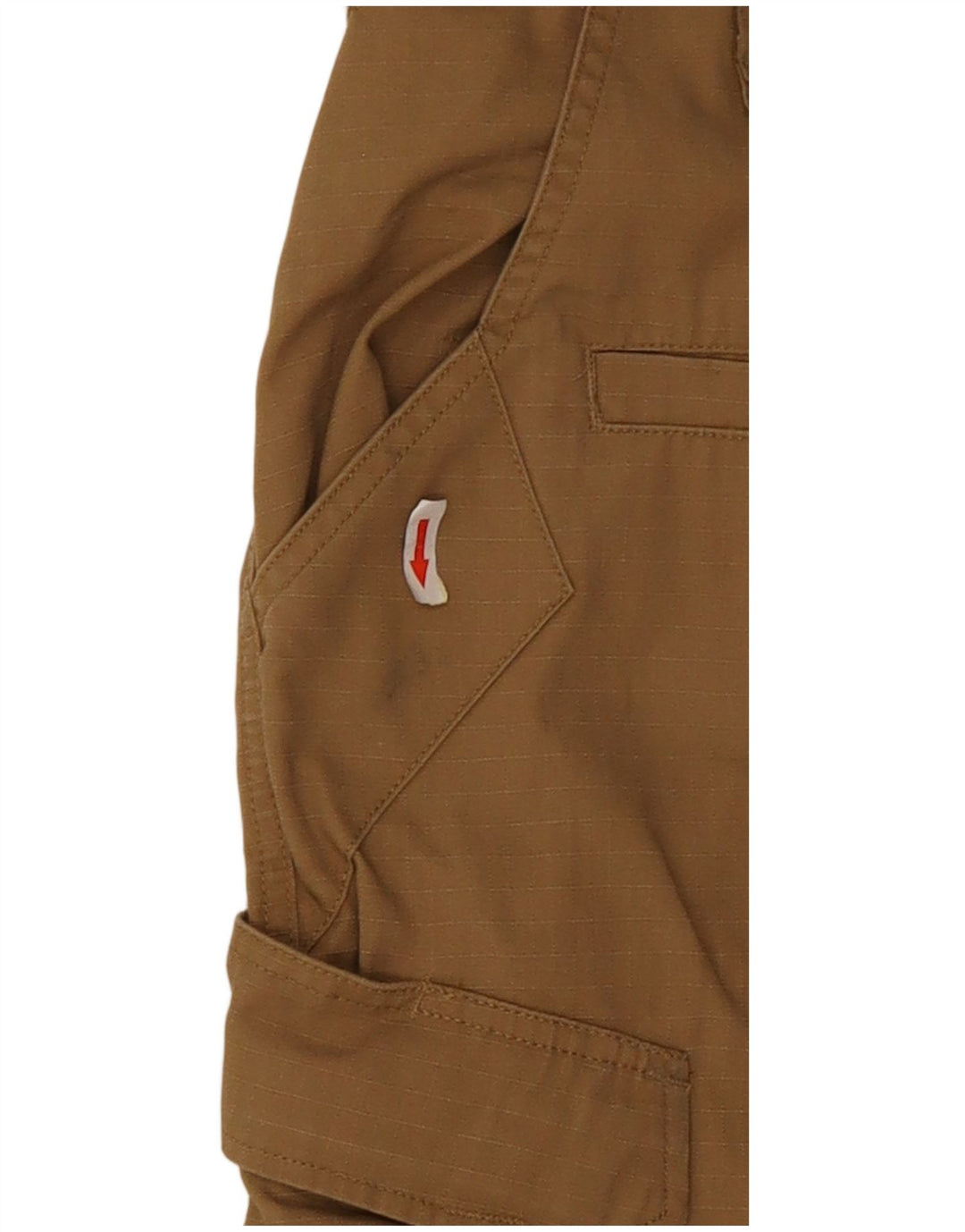 Pantaloni cargo drepți vintage pentru bărbați L30 L30 poliester bej