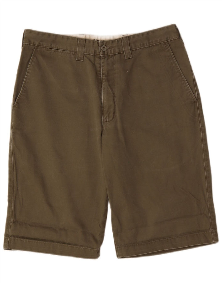 DOCKERS Pantaloncini chino kaki da uomo W31 cotone kaki medio