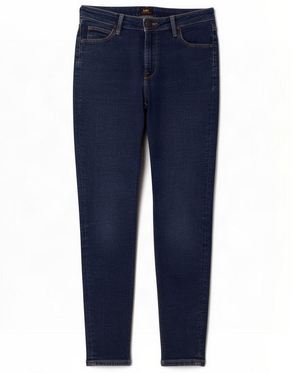 Jeans Lee Scarlett alti skinny da donna W31 L31 cotone blu