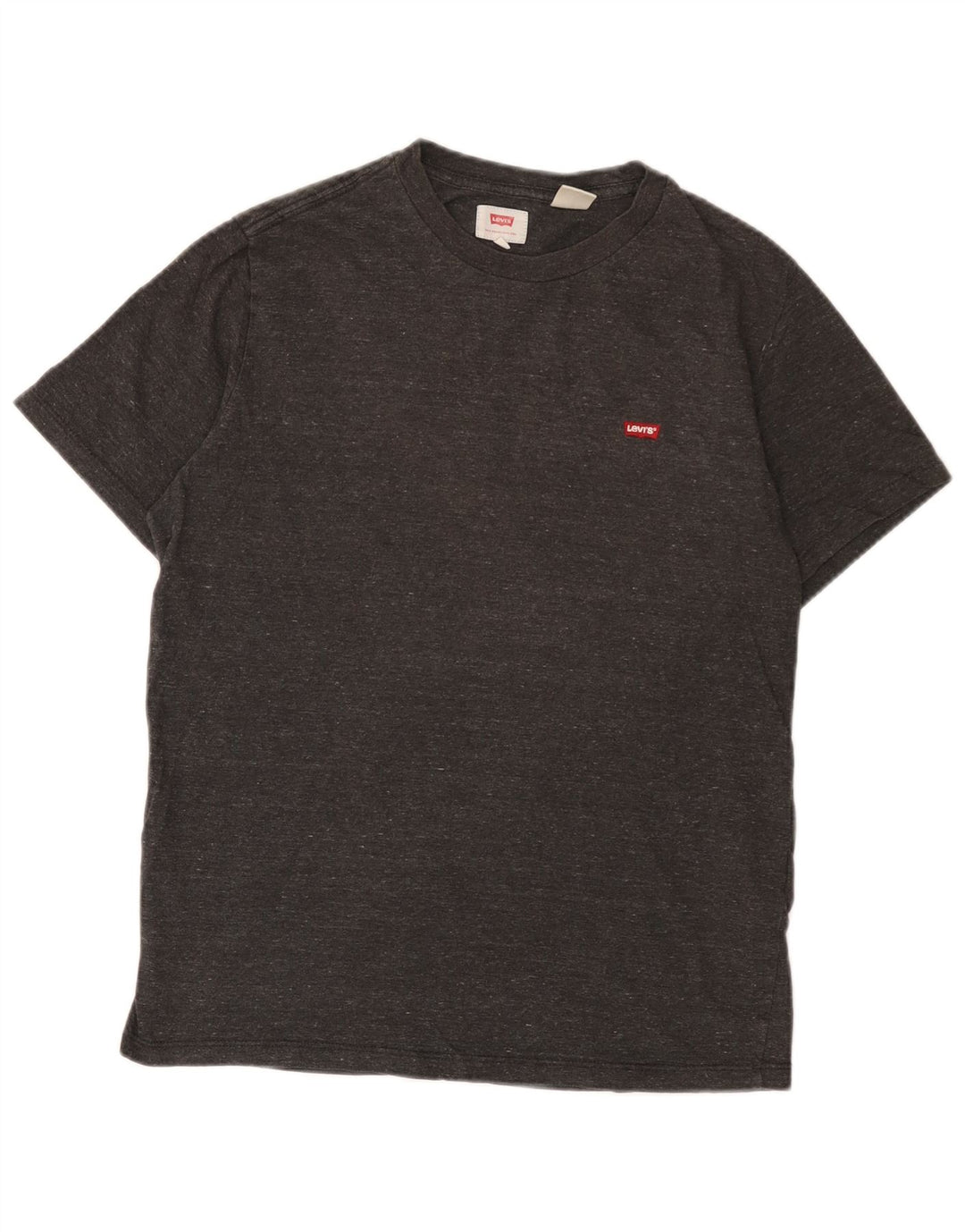 Męska koszulka Levi's Top, mała, szara, nakrapiana bawełna