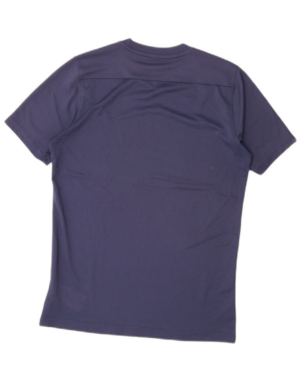 T-shirt Nike Dri Fit da uomo, media, in poliestere blu navy medio