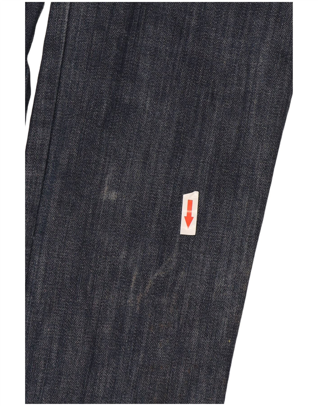 Moschino Womens Distressed Skinny Jeans W27 L34 Blue