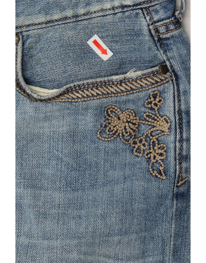 EDDIE BAUER Womens Denim Skirt US 4 Small W27 Blue Cotton Vintage Eddie Bauer and Second-Hand Eddie Bauer from Messina Hembry 