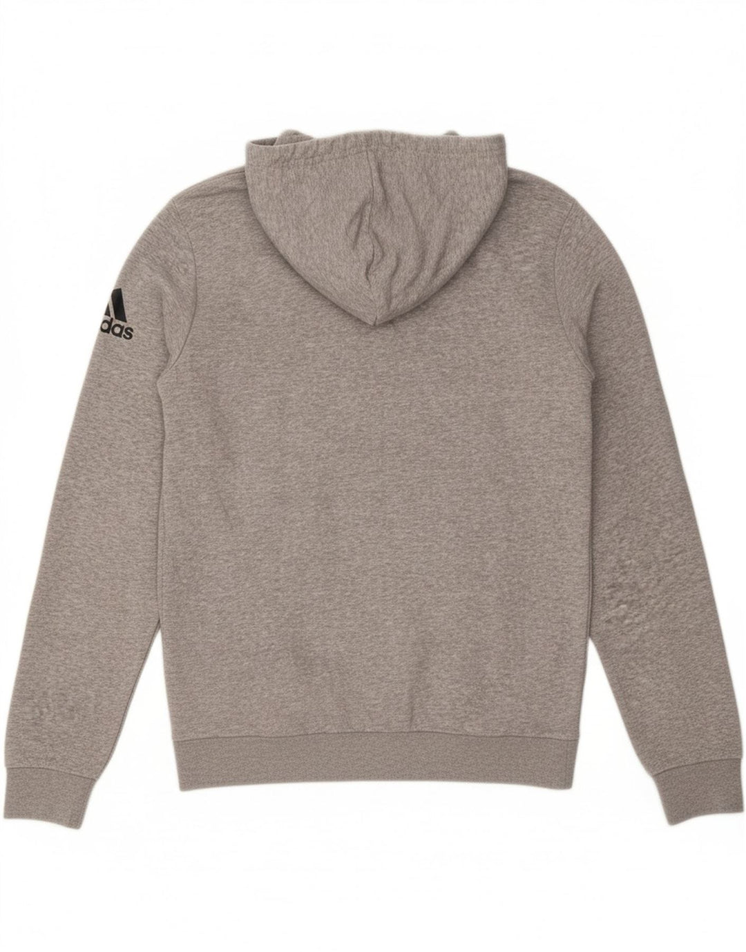 ADIDAS Mens Zip Hoodie Sweater Medium Grey Vintage Adidas and Second-Hand Adidas from Messina Hembry 