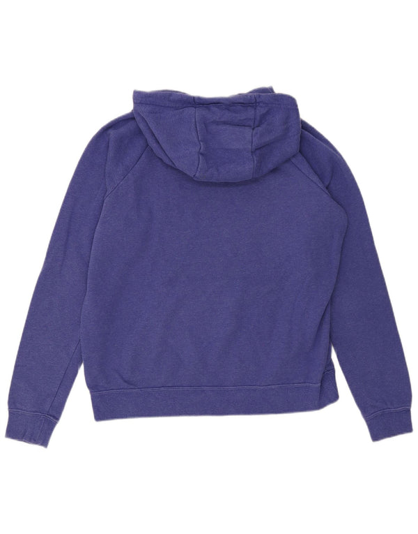 Nike Dame Hættetrøje UK 14 Medium Lilla Bomuld