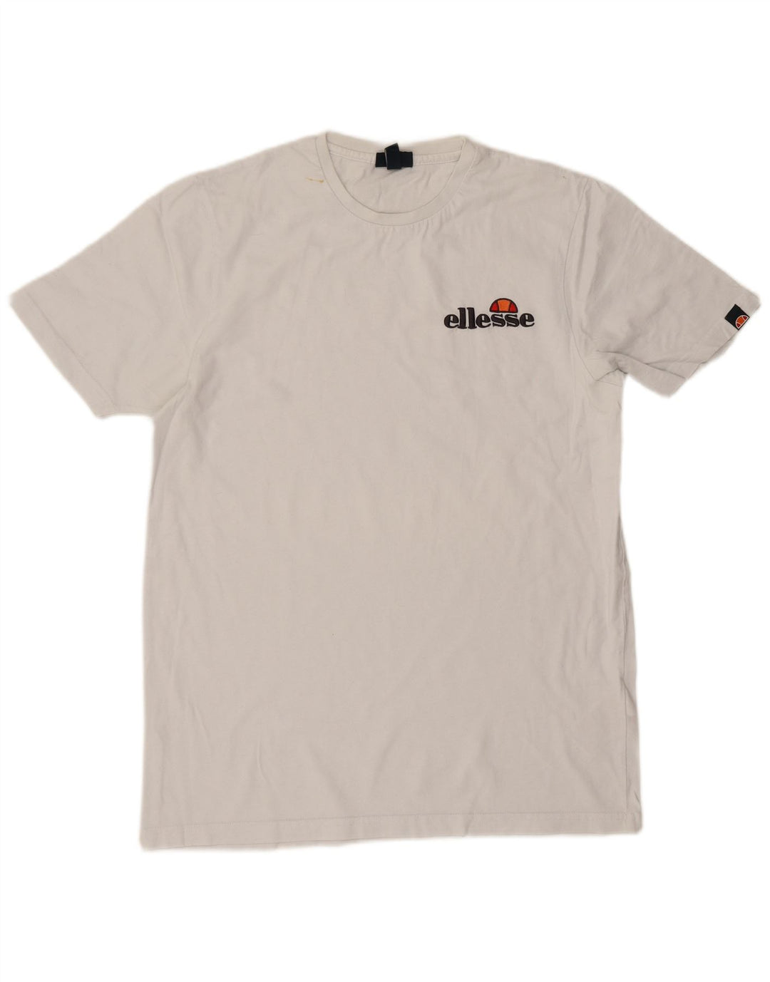 Ellesse Mens T-Shirt Top Large White Cotton