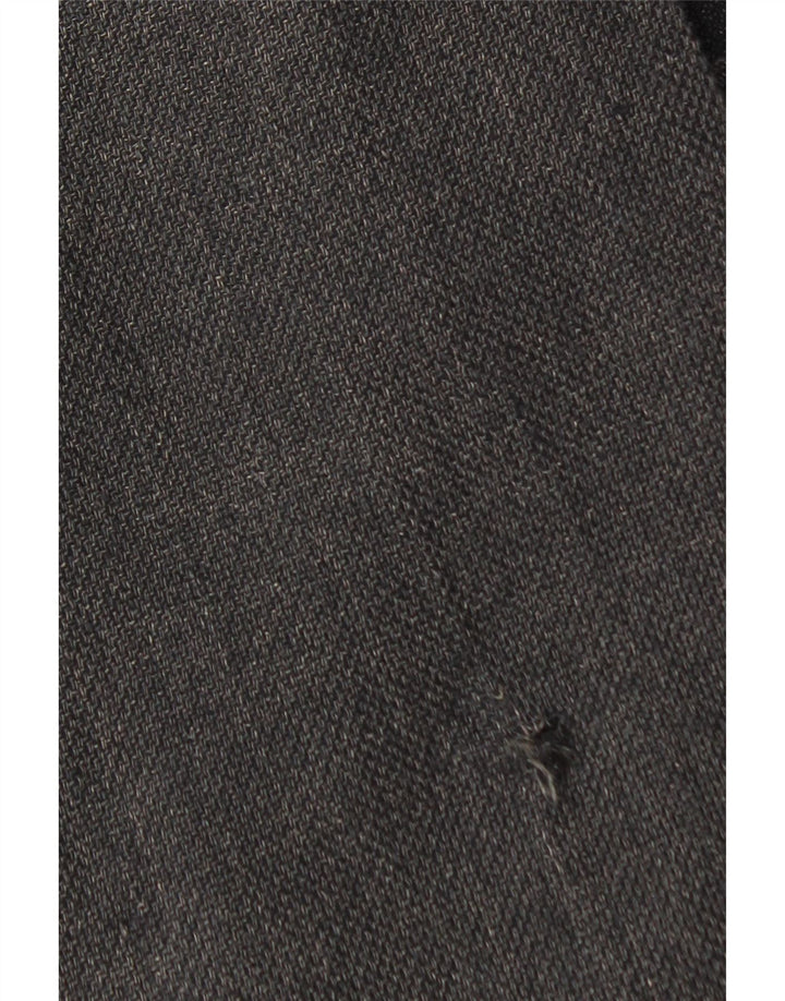 ZARA Womens 3/4 Sleeve Overcoat UK 14 Medium Grey Vintage Zara and Second-Hand Zara from Messina Hembry 
