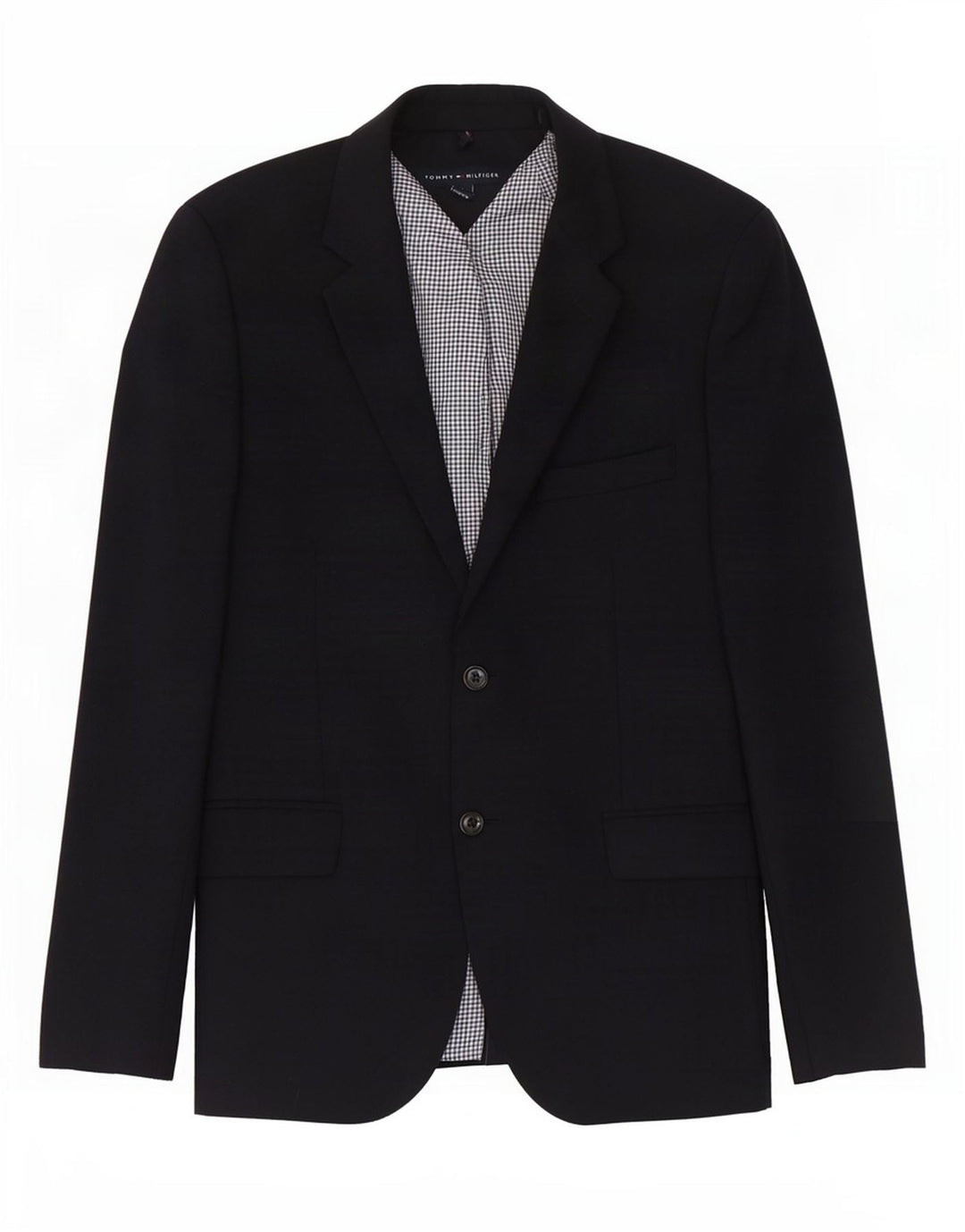 Tommy Hilfiger Ανδρικό μπλέιζερ με 2 κουμπιά μπουφάν UK 38 Medium Navy Blue Wool
