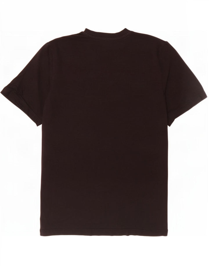 T-shirt Adidas da uomo Top Small in cotone nero