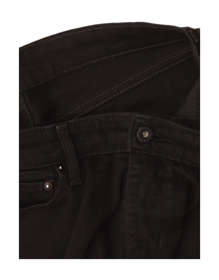 Levi's Womens Straight Casual Trousers W34 L31 Black
