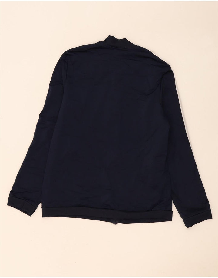 Giacca da tuta da donna Adidas UK 20/22 XL poliestere blu navy