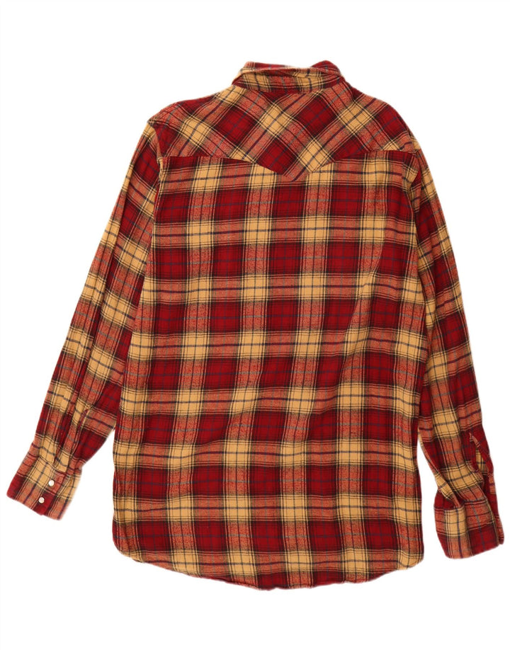 Wrangler muška flanelska košulja, veliki crveni karirani