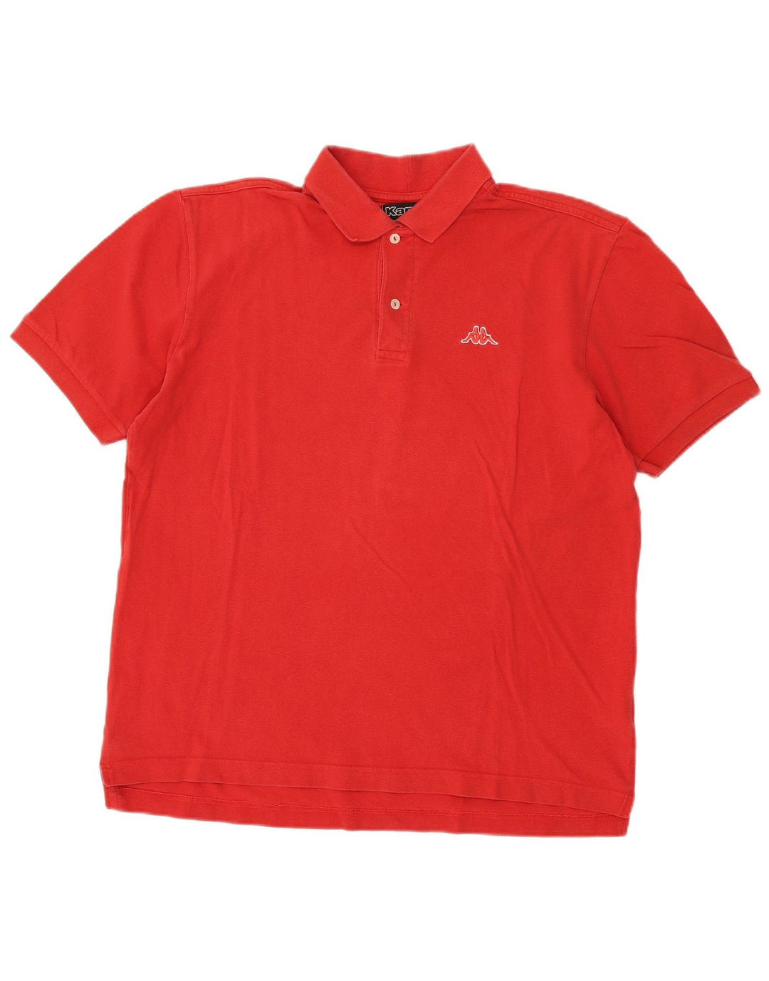 Kappa Polo Homme Grand Rouge Coton