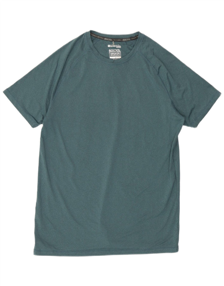 Mountain Warehouse Mens T-Shirt Top Medium Blue