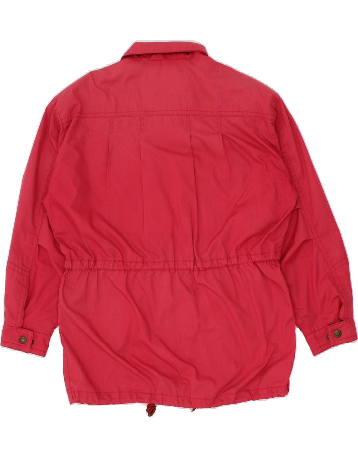 BRUGI Womens Windbreaker Jacket UK 16 Large Pink Vintage Brugi and Second-Hand Brugi from Messina Hembry 
