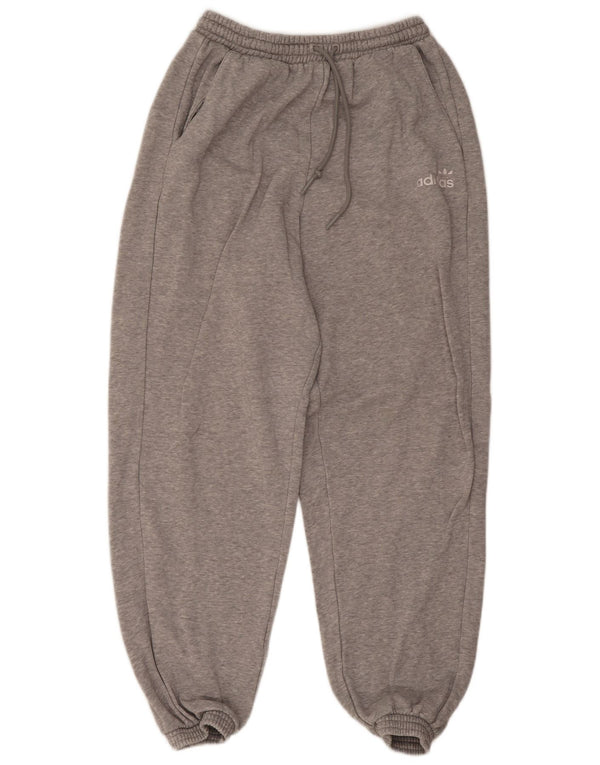 Женские спортивные брюки Adidas Joggers UK 8, маленькие серые, хлопок
