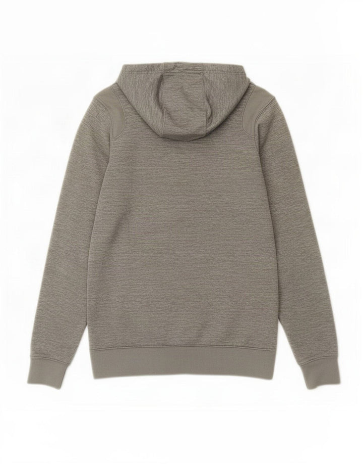 Jordan Mens Zip Hoodie Sweater Medium Grey Polyester