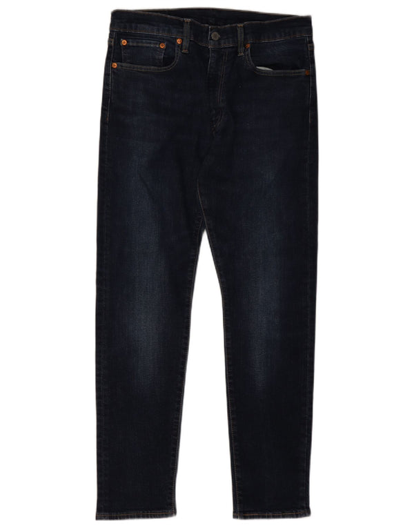 Levi's Uomo 512 Jeans affusolati slim W32 L30 Cotone blu navy