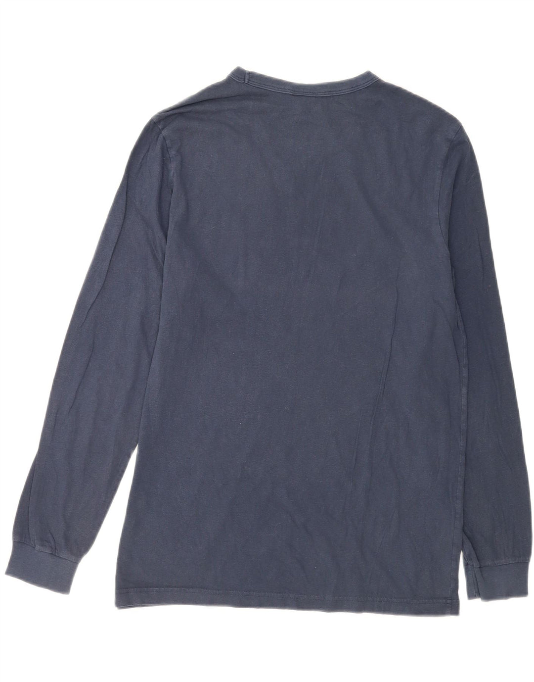 Champion Mens Rochester Graphic Top Long Sleeve Medium Navy Blue