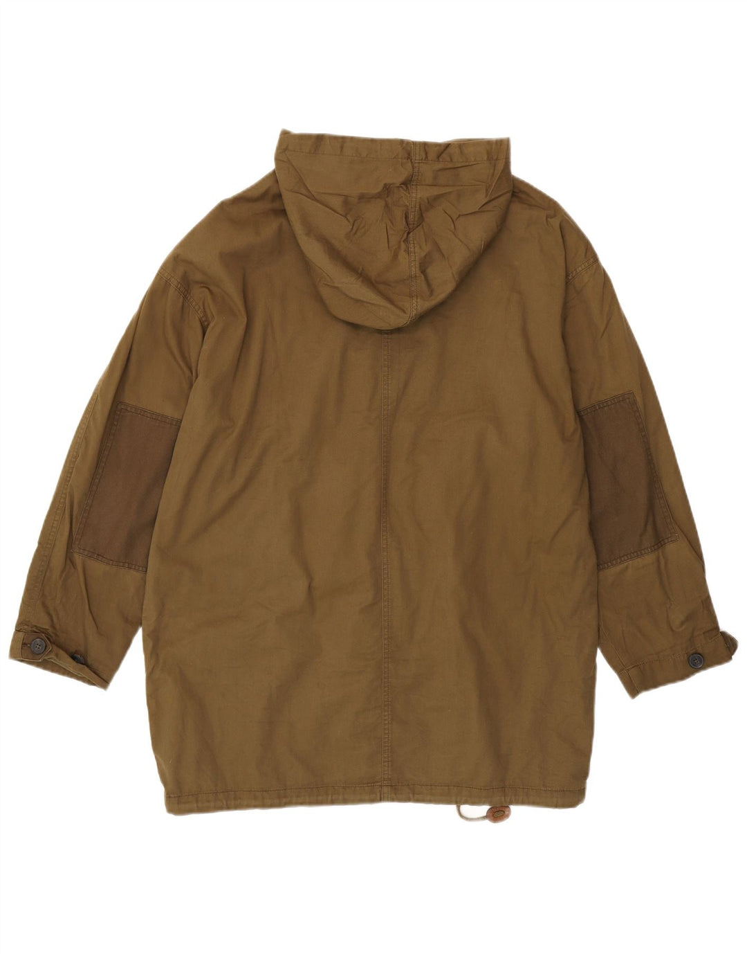 JACK WILLS Womens Oversized Hooded Windbreaker Coat UK 12 Medium Khaki
