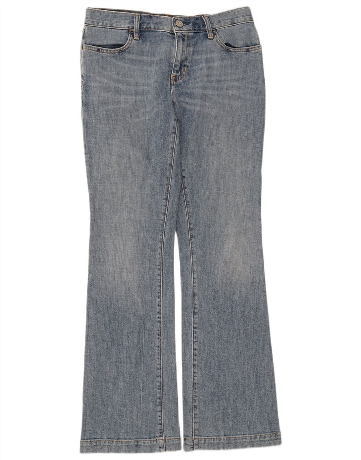 GAP Womens Long and Lean Bootcut Jeans US 6 Medium W32 L33 Blue Cotton