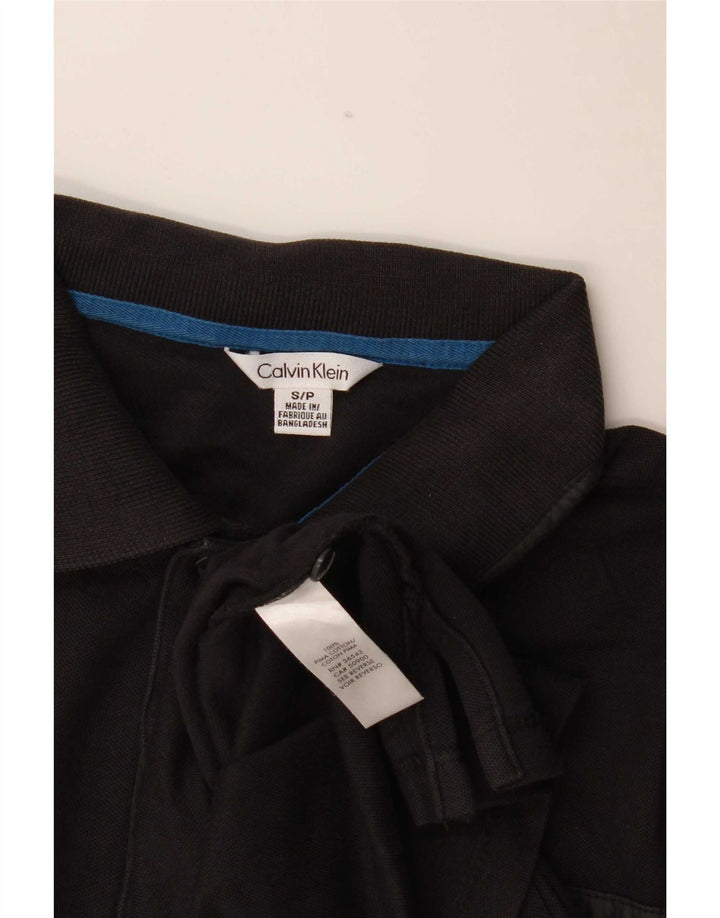 Calvin Klein Polo Homme Petit Noir Coton