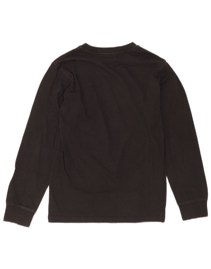 Vans Womens Graphic Sweatshirt Jumper UK 6 XS Black