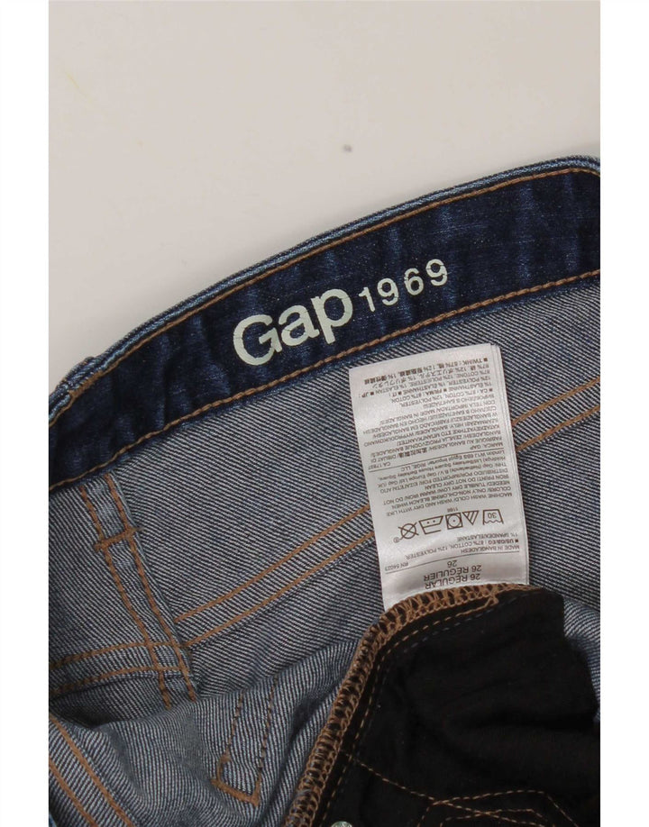 Женские джинсы Bootcut Gap W26 L30 синие, хлопок