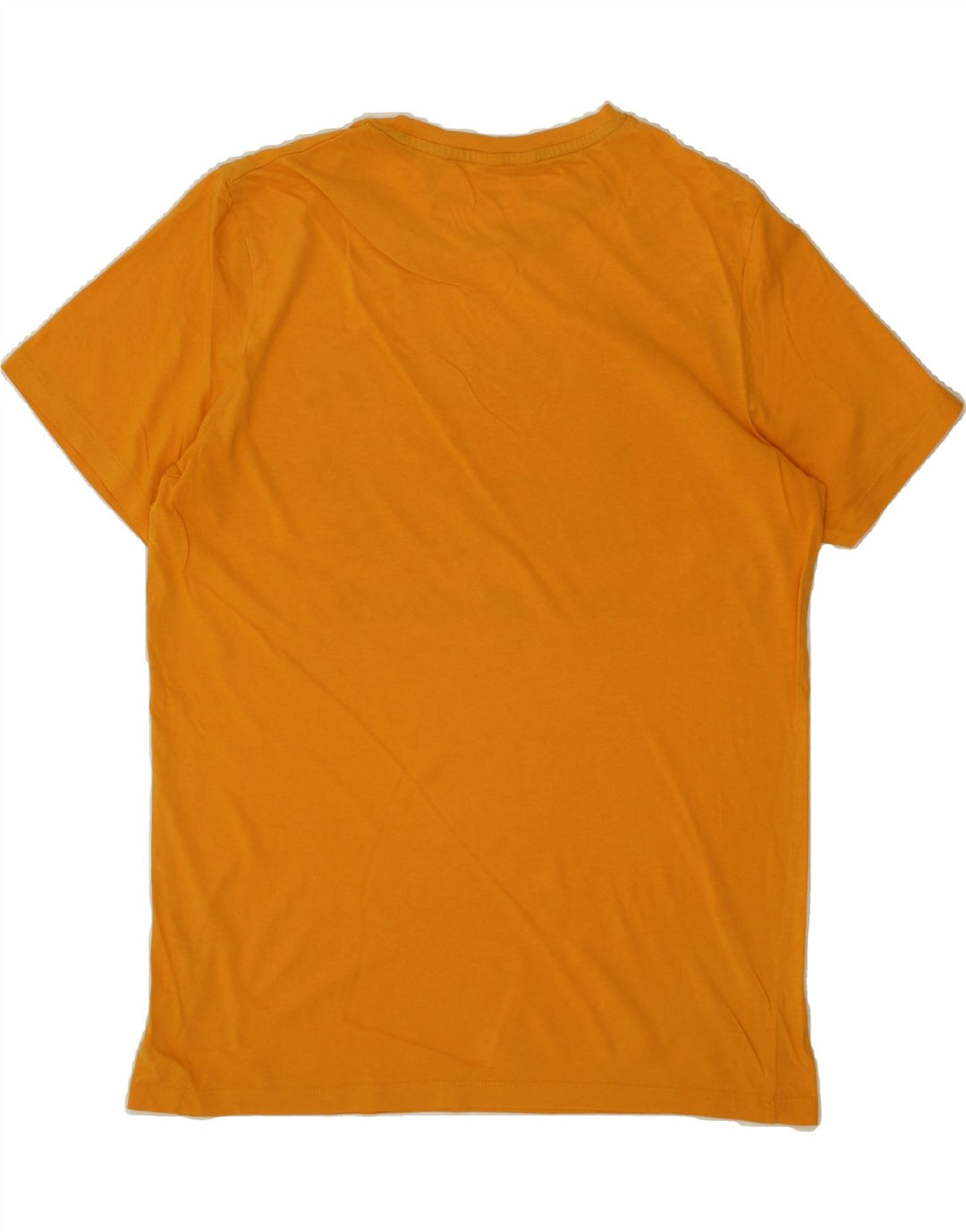 JACK & JONES Mens Graphic T-Shirt Top Large Yellow Vintage Jack & Jones and Second-Hand Jack & Jones from Messina Hembry 