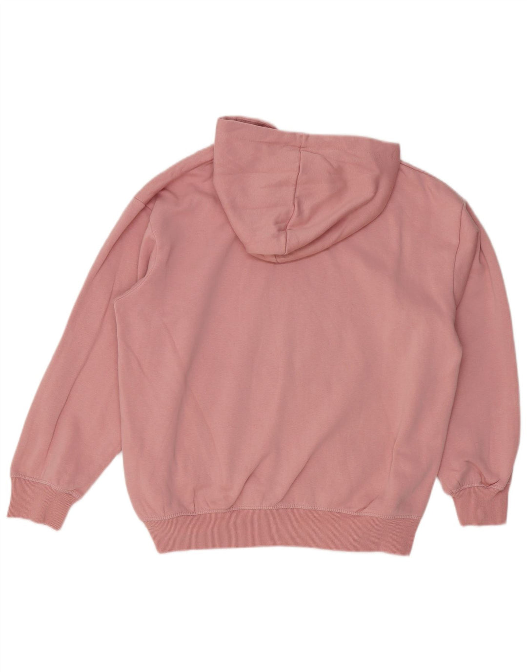 Umbro Mens Graphic Hoodie Jumper Medium Pink Cotton