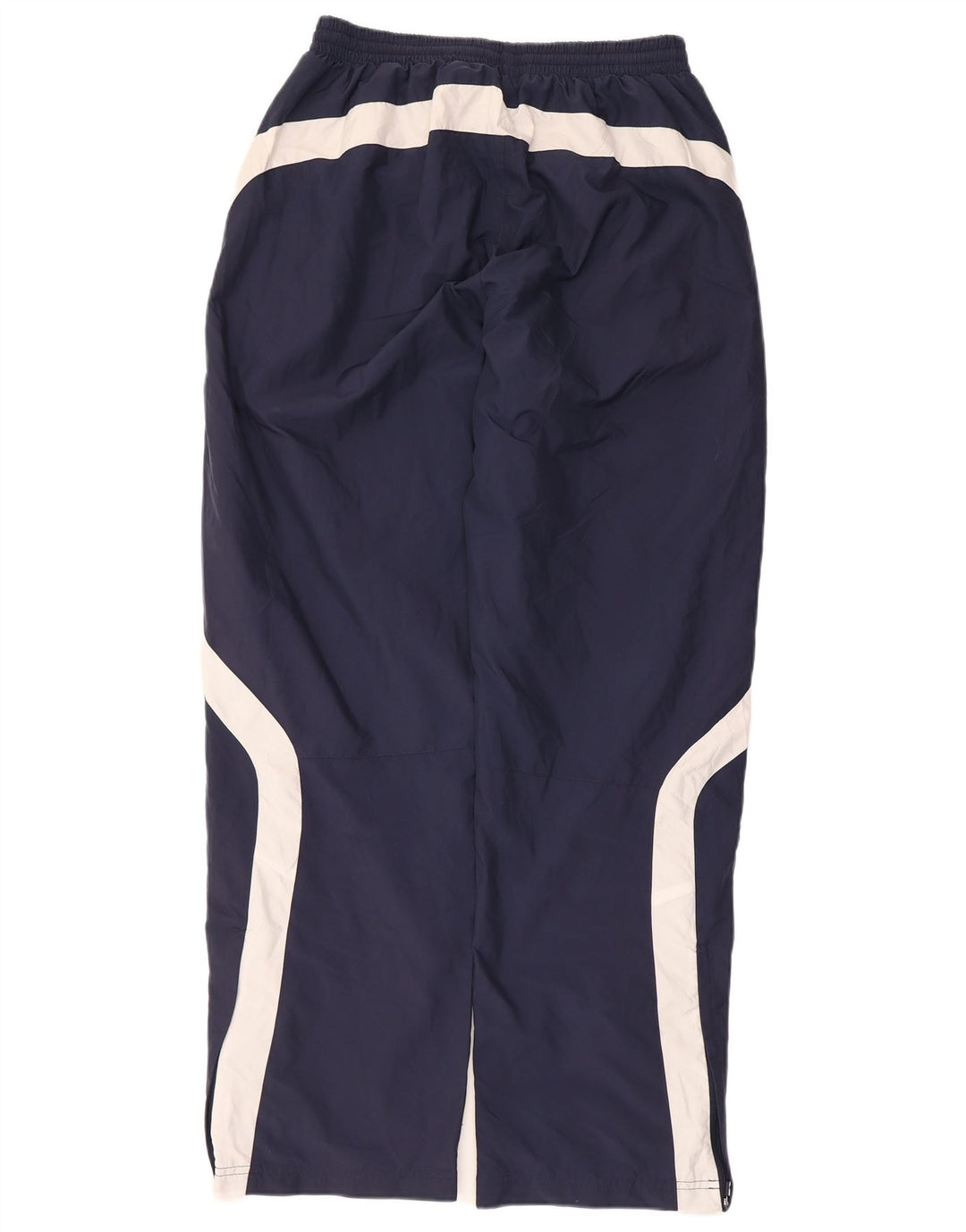 Umbro Mens Tracksuit Trousers Large Navy Blue Colourblock Polyester