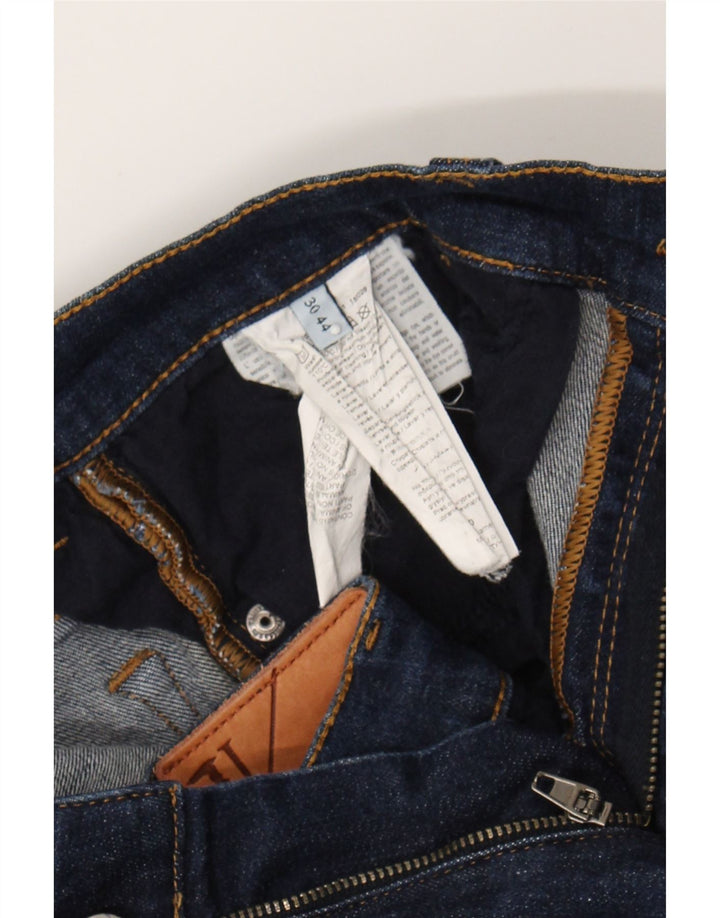 TRUSSARDI Mens Slim Jeans W30 L32 Blue Cotton Vintage Trussardi and Second-Hand Trussardi from Messina Hembry 