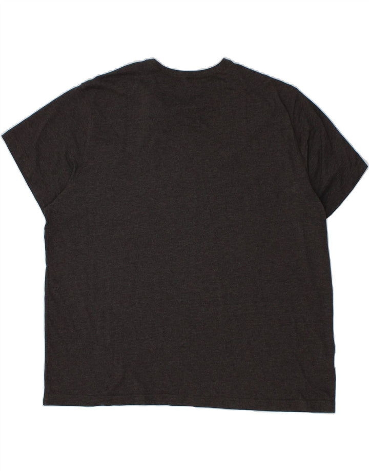 EDDIE BAUER Mens T-Shirt Top 2XL Grey Cotton Vintage Eddie Bauer and Second-Hand Eddie Bauer from Messina Hembry 