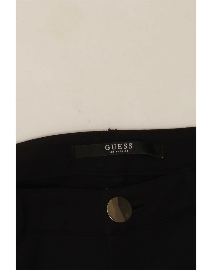 Guess Womens Slim Casual Trousers W28 L27 Black