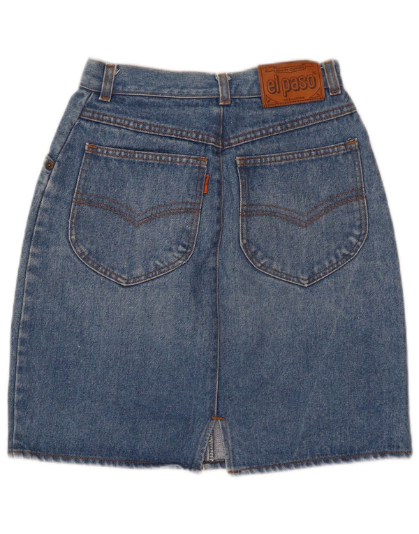 El Paso denimnederdel til kvinder W24 XS Blå