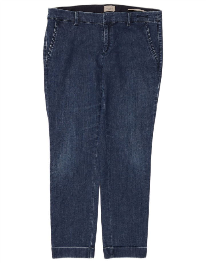 Marella Womens Slim Jeans UK 12 Medium W32 L27 Blue Cotton