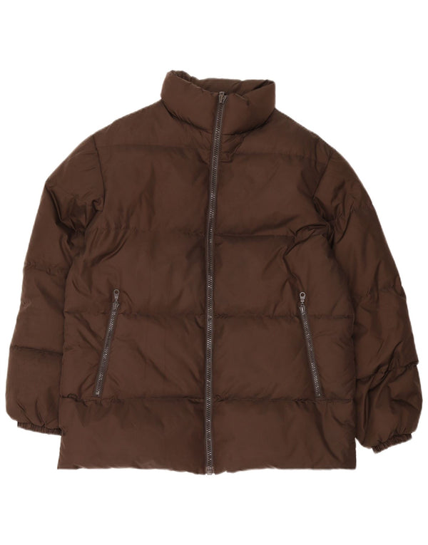 Jachetă căptușită pentru bărbați Benetton UK 38 Medium Brown Poliamidă