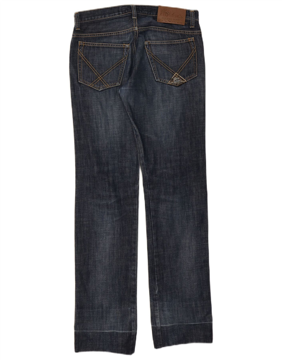 Jeans dritti da donna Roy Rogers W32 L33 Blu navy