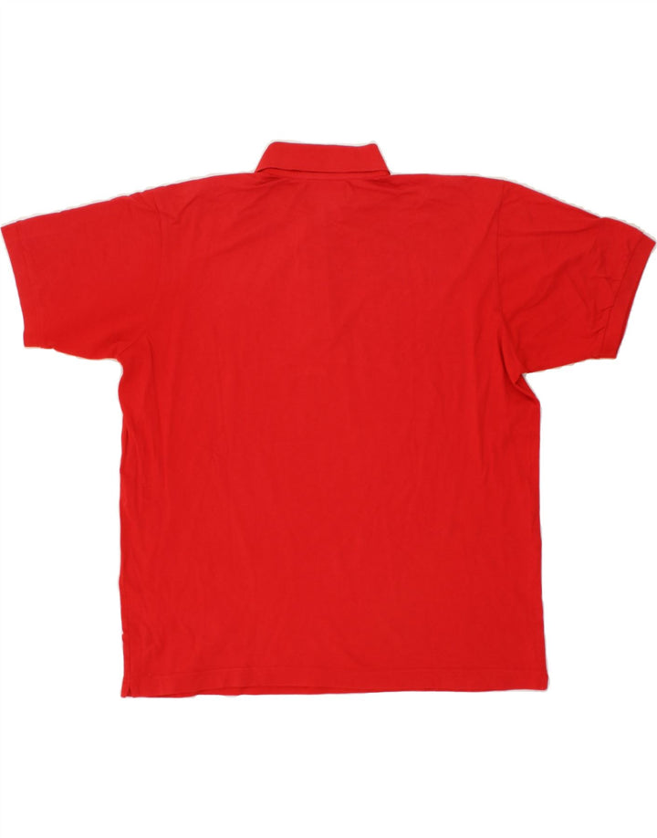 KAPPA Mens Polo Shirt XL Red Cotton Vintage Kappa and Second-Hand Kappa from Messina Hembry 