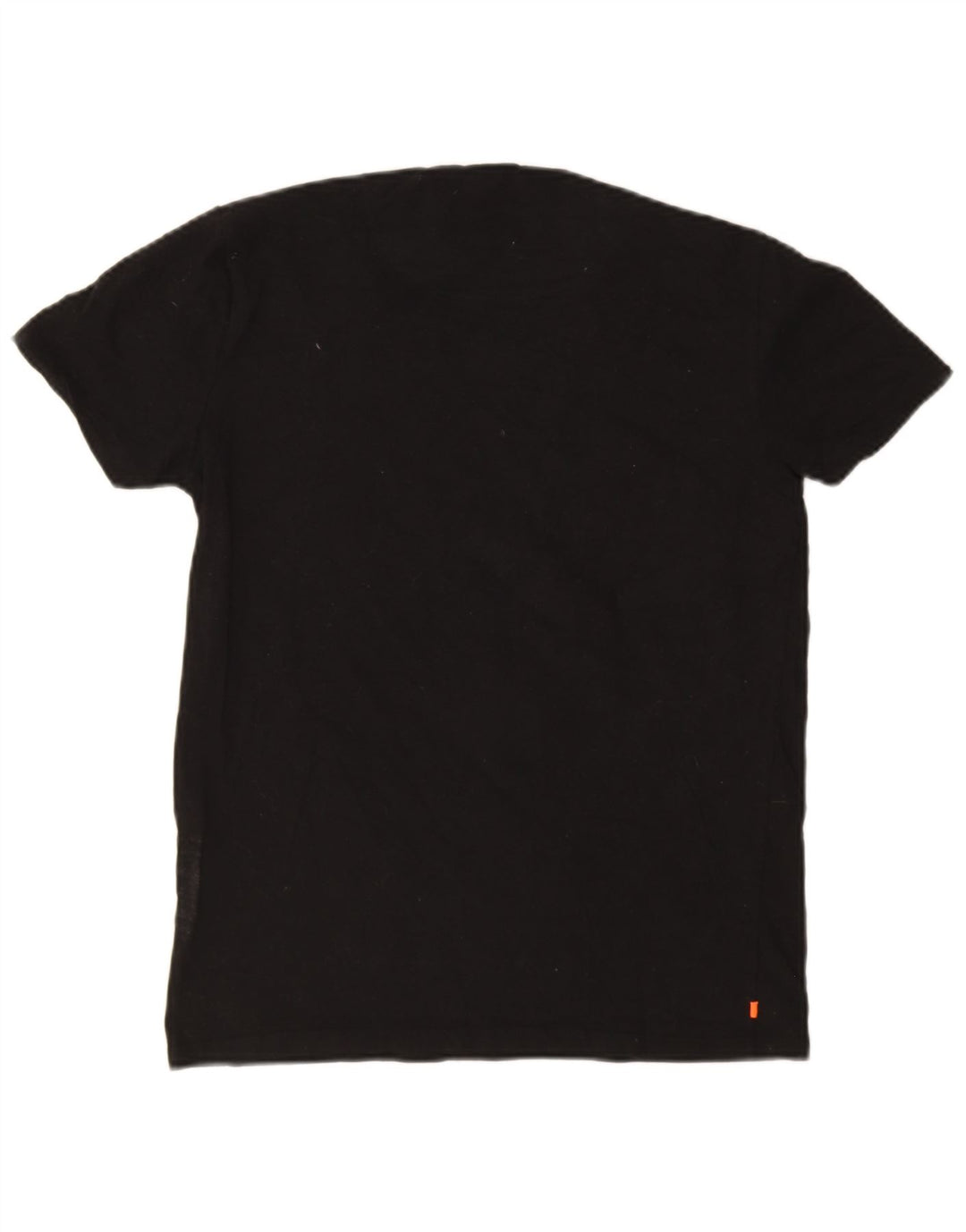 Superdry Mens Slim Fit T-Shirt Top Medium Black Cotton