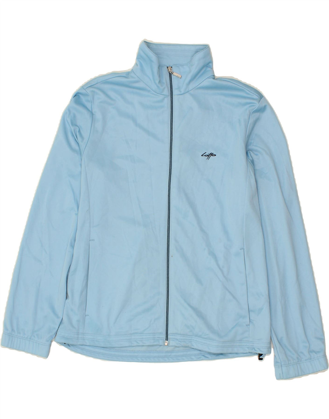 LOTTO Womens Tracksuit Top Jacket UK 18 XL Blue Vintage Lotto and Second-Hand Lotto from Messina Hembry 