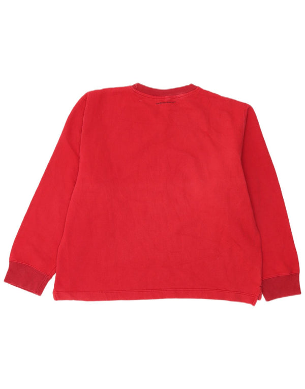 Lee Mens Graphic Sweatshirt Jumper XL Red