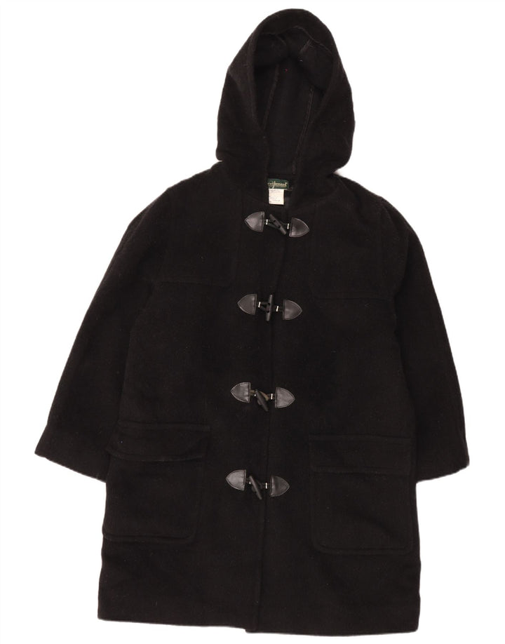 Montgomery oversize con cappuccio da donna Harve Benard UK 16 Large in lana nera