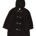 Montgomery oversize con cappuccio da donna Harve Benard UK 16 Large in lana nera