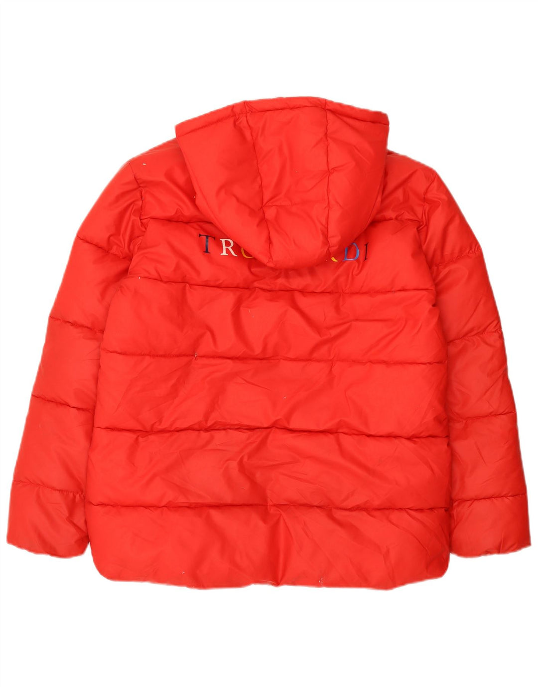 Giubbotto Imbottito Con Cappuccio Trussardi Junior Bambina 15-16 Anni Poliestere Rosso