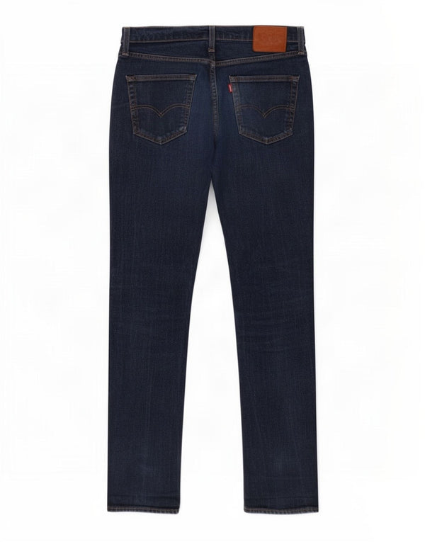 Levi's Mens 511 Slim Jeans W34 L32 Navy Blue Cotton