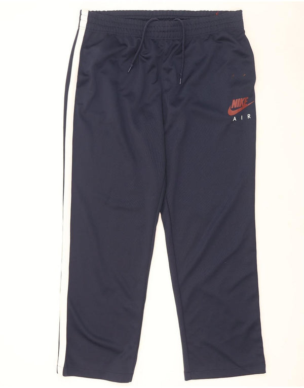 Męskie spodnie dresowe Nike 2XL, granatowy, poliester z blokami kolorów
