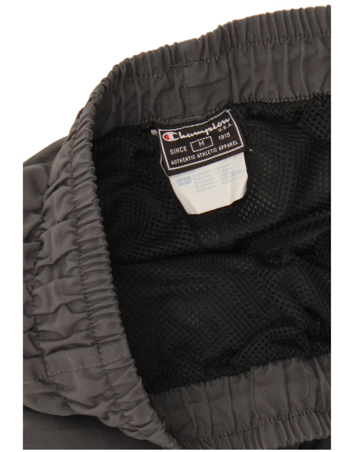 Champion Mens Graphic Tracksuit Trousers Medium  Black Polyester